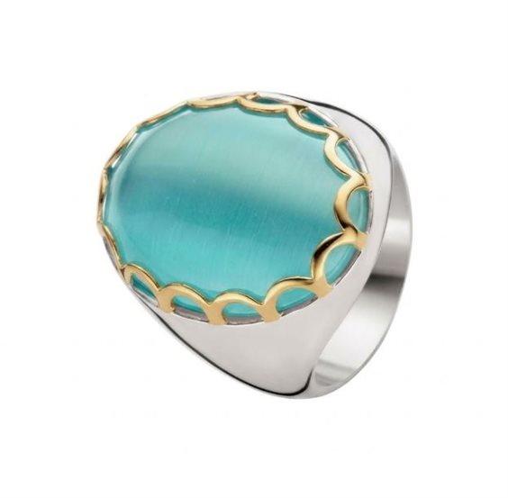 Anello Ti Sento Milano Donna in Argento Quarzo idrotermale 1883AG-56 - 1883AG-56